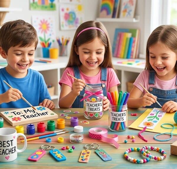 DIY Teacher Appreciation Gifts Kids Can Help Make