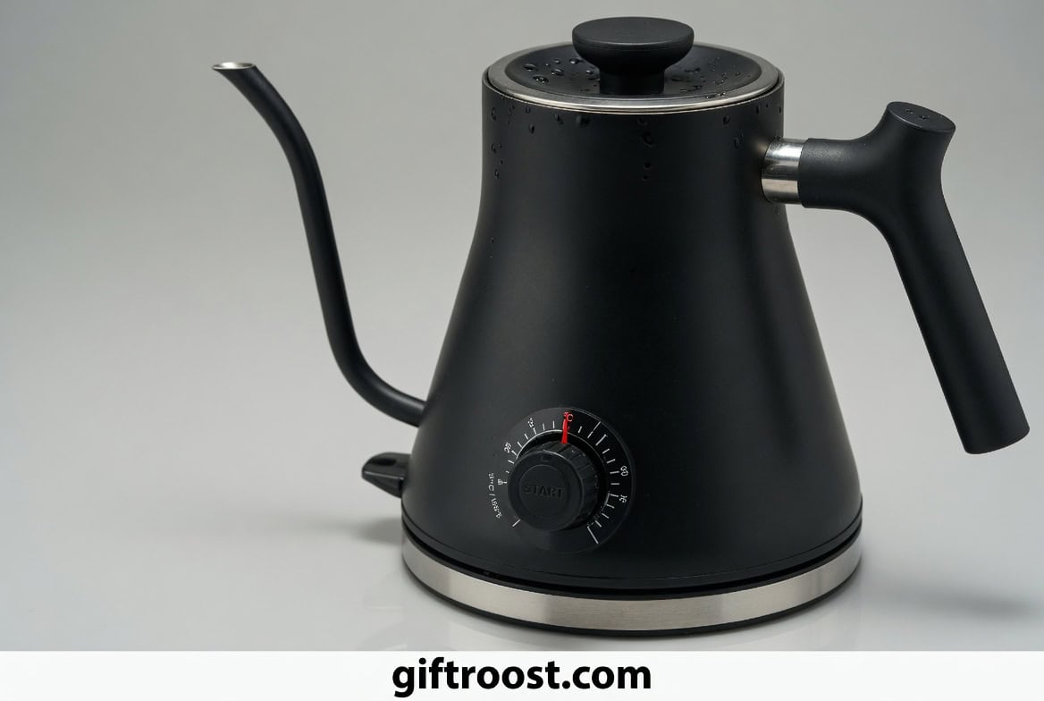 Fellow Stagg EKG electric kettle with gooseneck spout for precise pour-over coffee brewing
