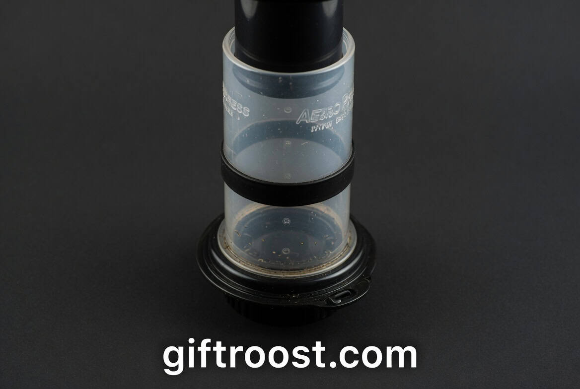 AeroPress coffee maker brewing smooth and rich coffee quickly at home or while traveling
