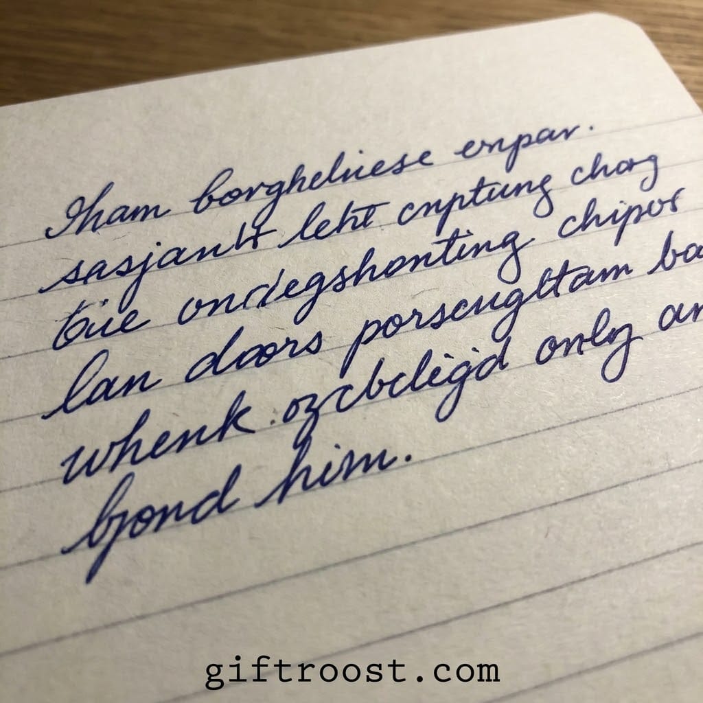 A Heartfelt Letter She’ll Keep Forever