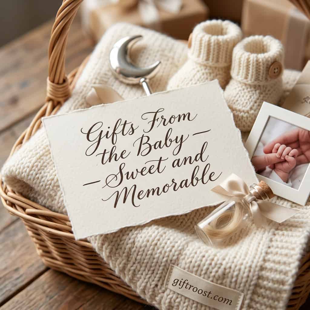 Adorable Gifts “From Baby” That Melt Hearts