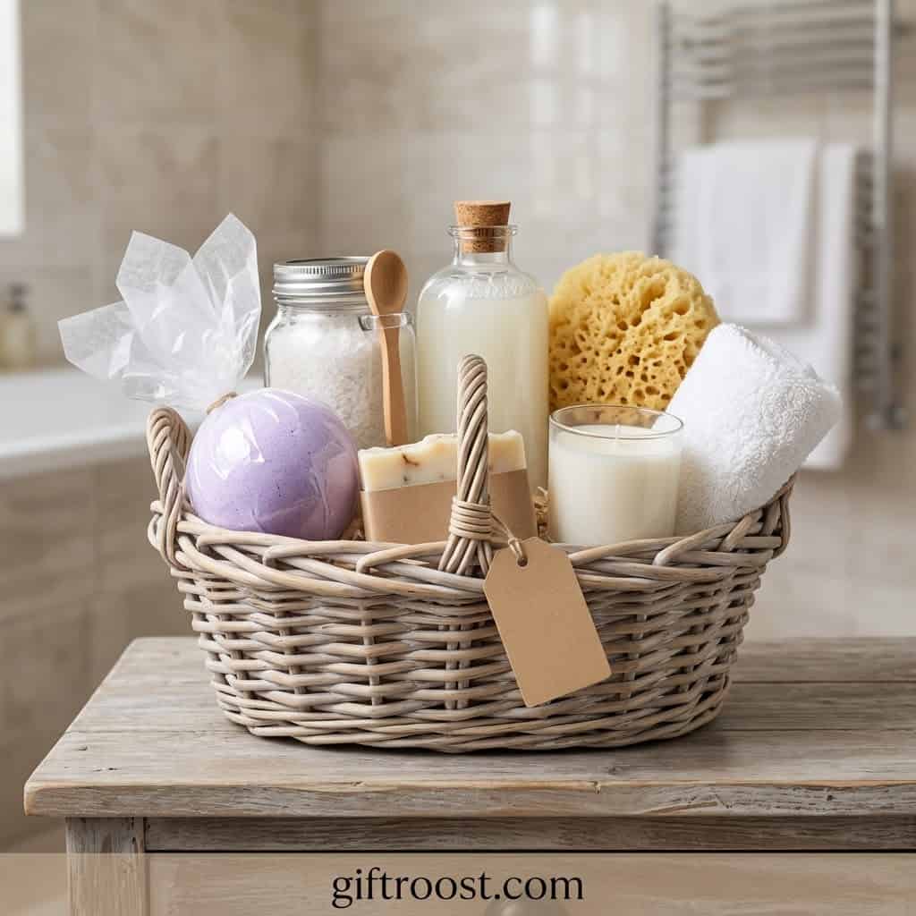 Relaxing Bath-Themed Gift Basket Ideas