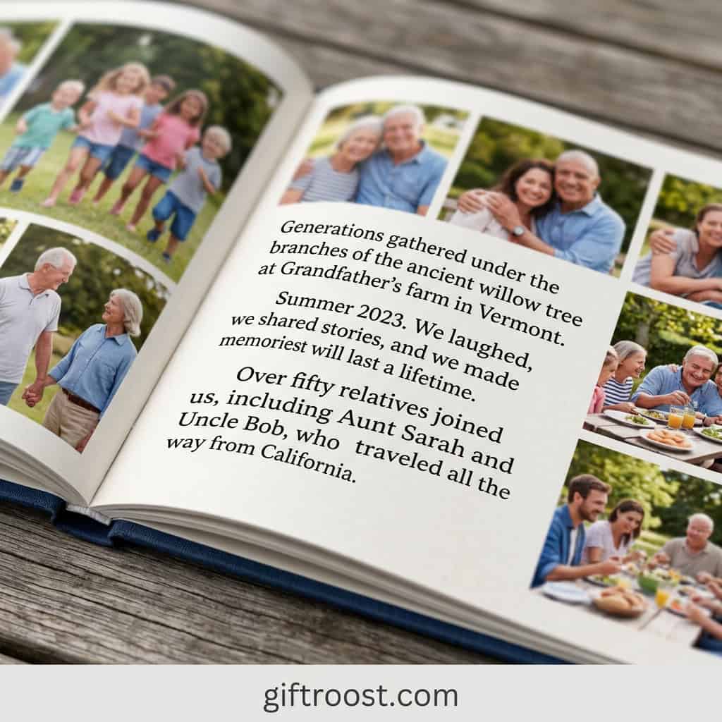 Personalized Family Memory Photo Book