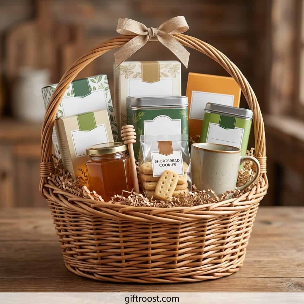Cozy Tea-Themed Gift Basket Ideas