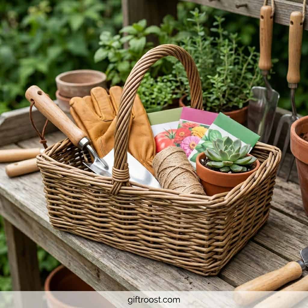 Gardening Gift Basket Ideas for Plant Lovers