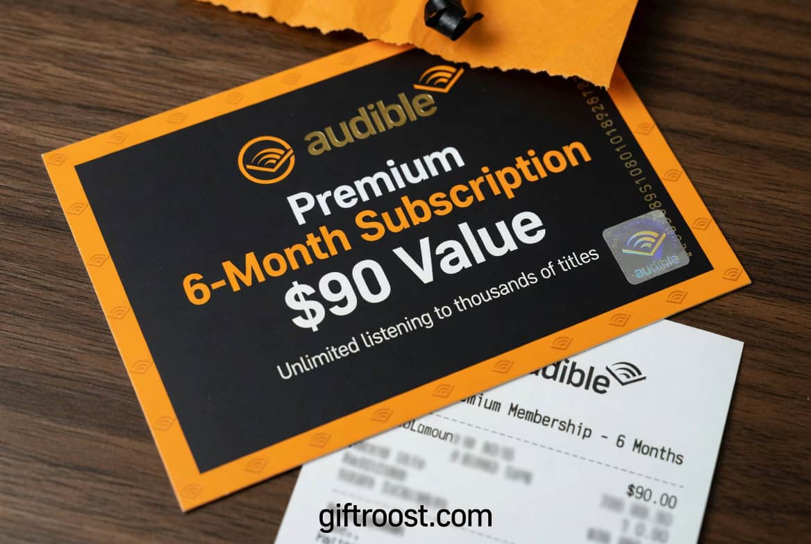 audiobook subscription gift for busy moms