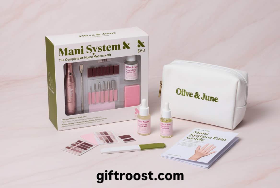 at home manicure kit for salon style nails